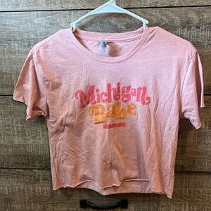 next level apperal— crop top/size small